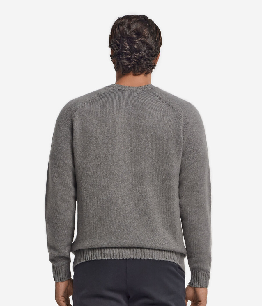 maglione girocollo in cashmere ultra morbido