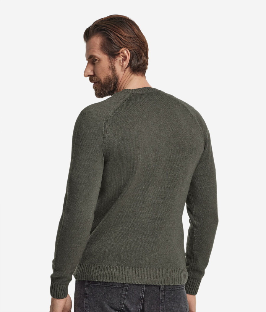maglione girocollo in cashmere ultra morbido