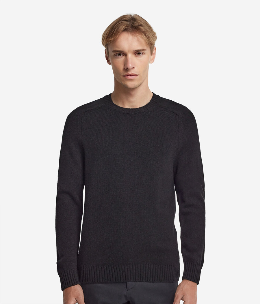 maglione girocollo in cashmere ultra morbido
