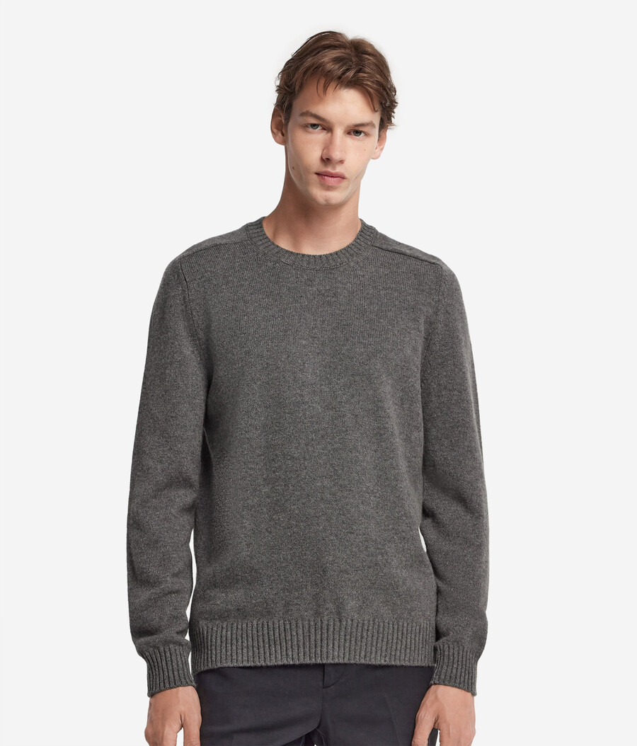 maglione girocollo in cashmere ultra morbido