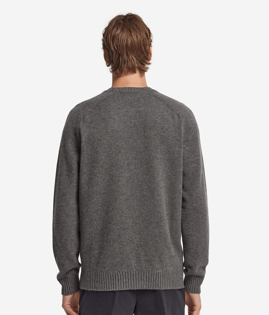 maglione girocollo in cashmere ultra morbido
