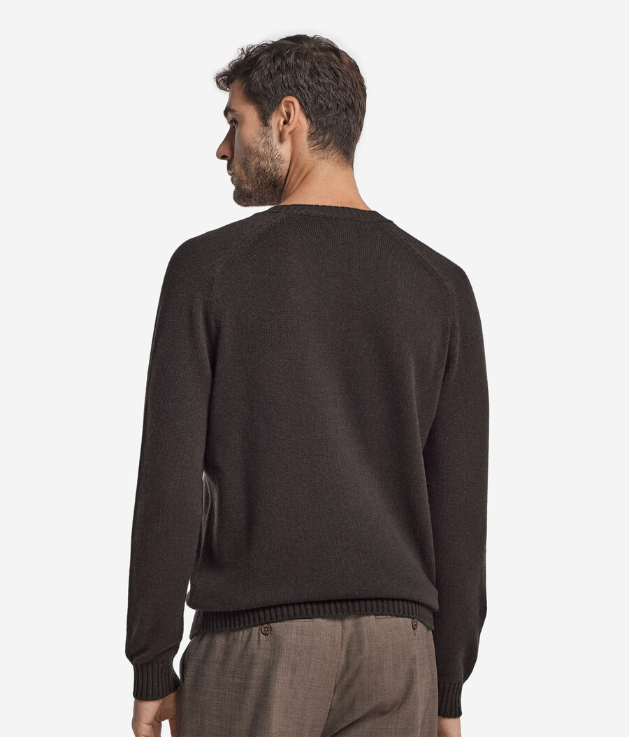 maglione girocollo in cashmere ultra morbido