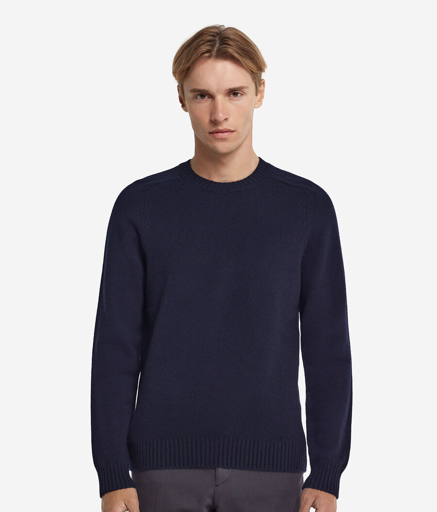 maglione girocollo in cashmere ultra morbido