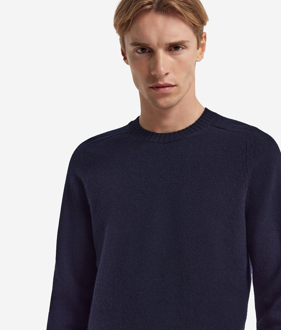 maglione girocollo in cashmere ultra morbido