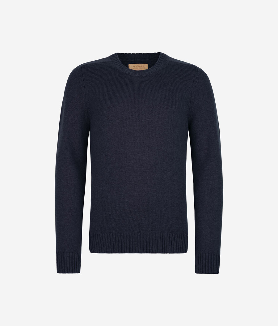 maglione girocollo in cashmere ultra morbido