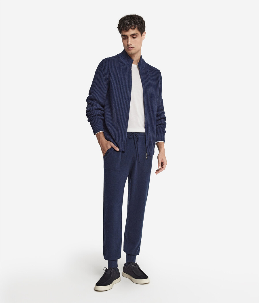 pantaloni in cashmere ultra morbido