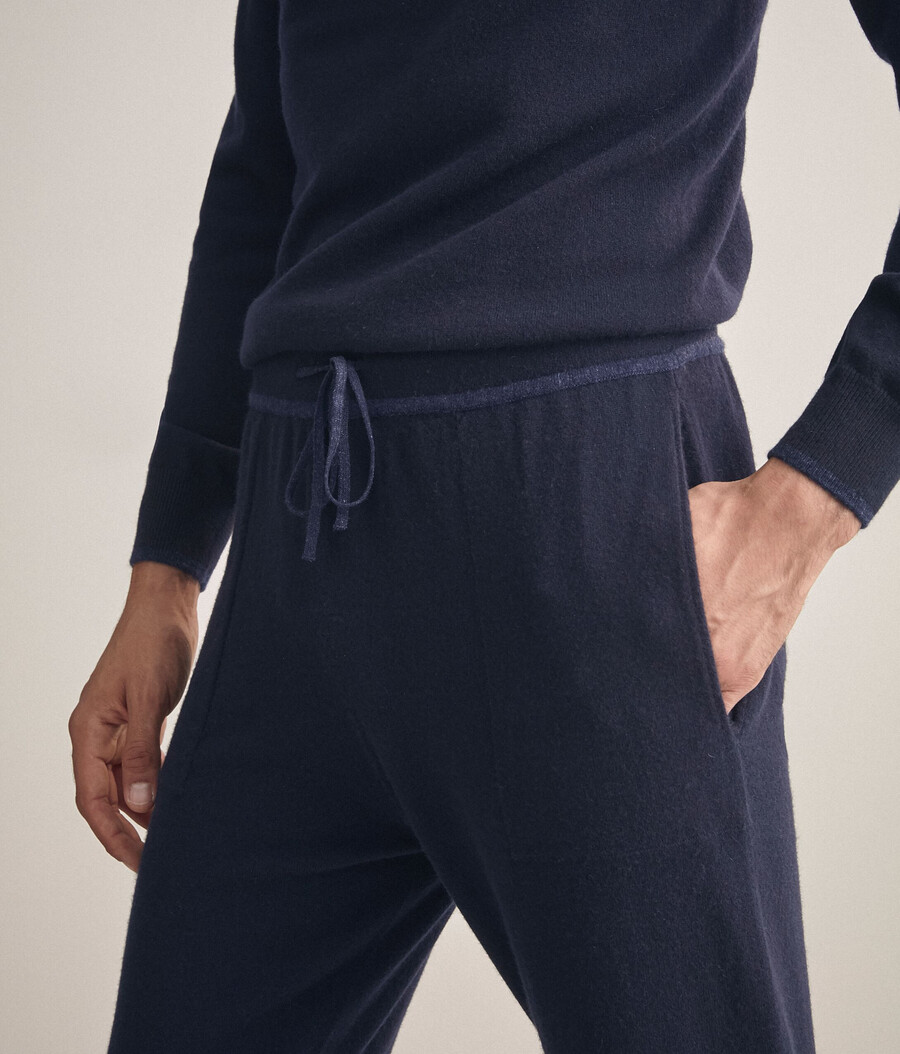 pantaloni in cashmere ultra morbido