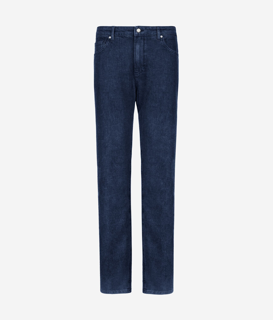 jeans in cotone e cashmere