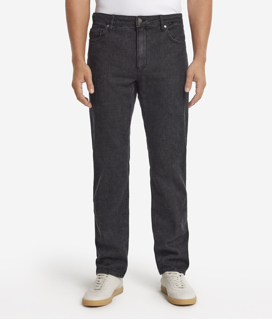 jeans in cotone e cashmere