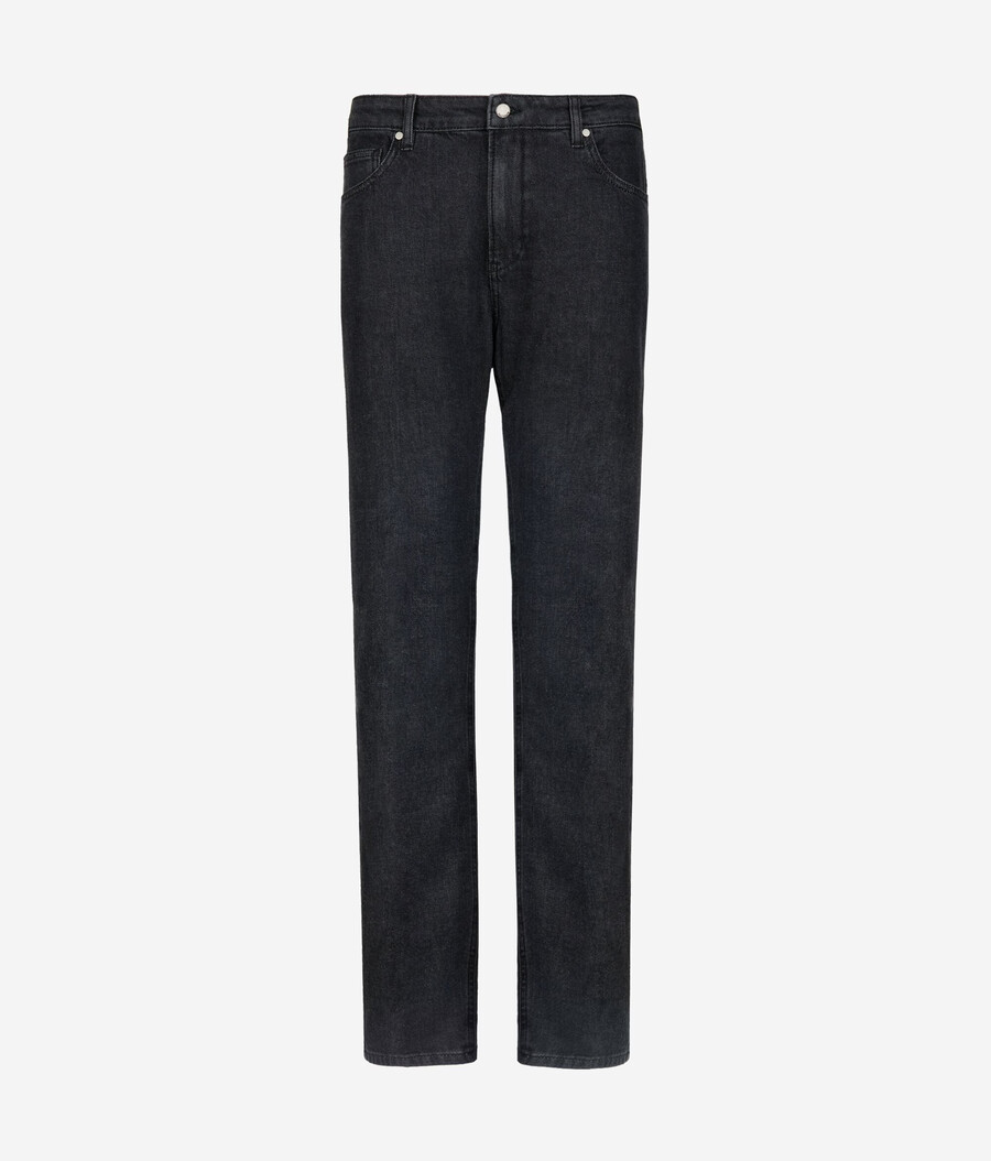 jeans in cotone e cashmere