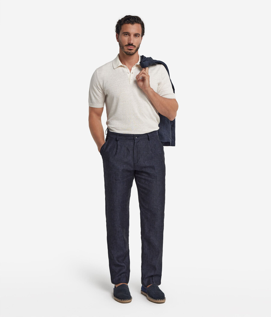 pantaloni di lino