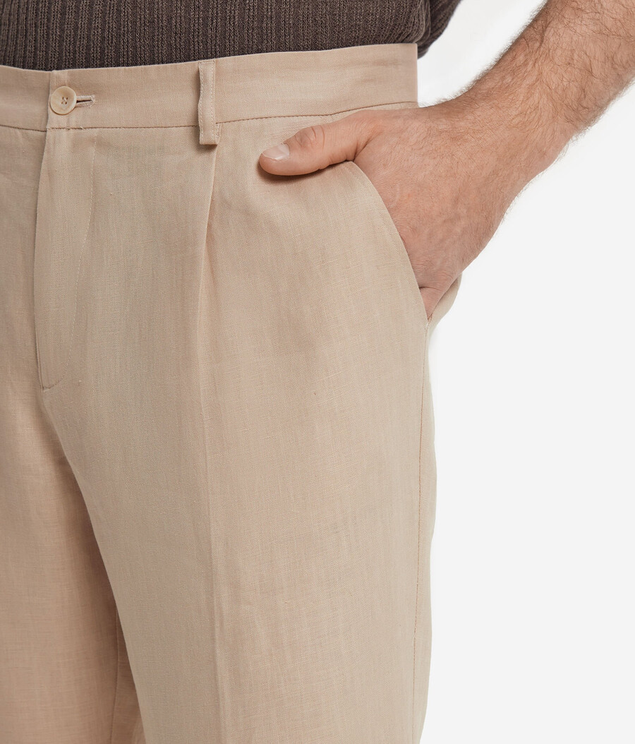 pantaloni di lino