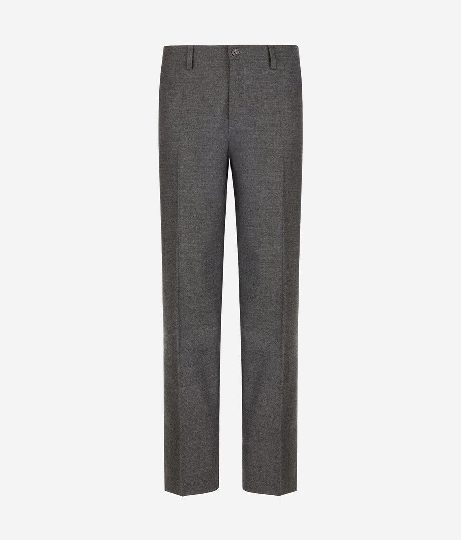 pantaloni chino in lana