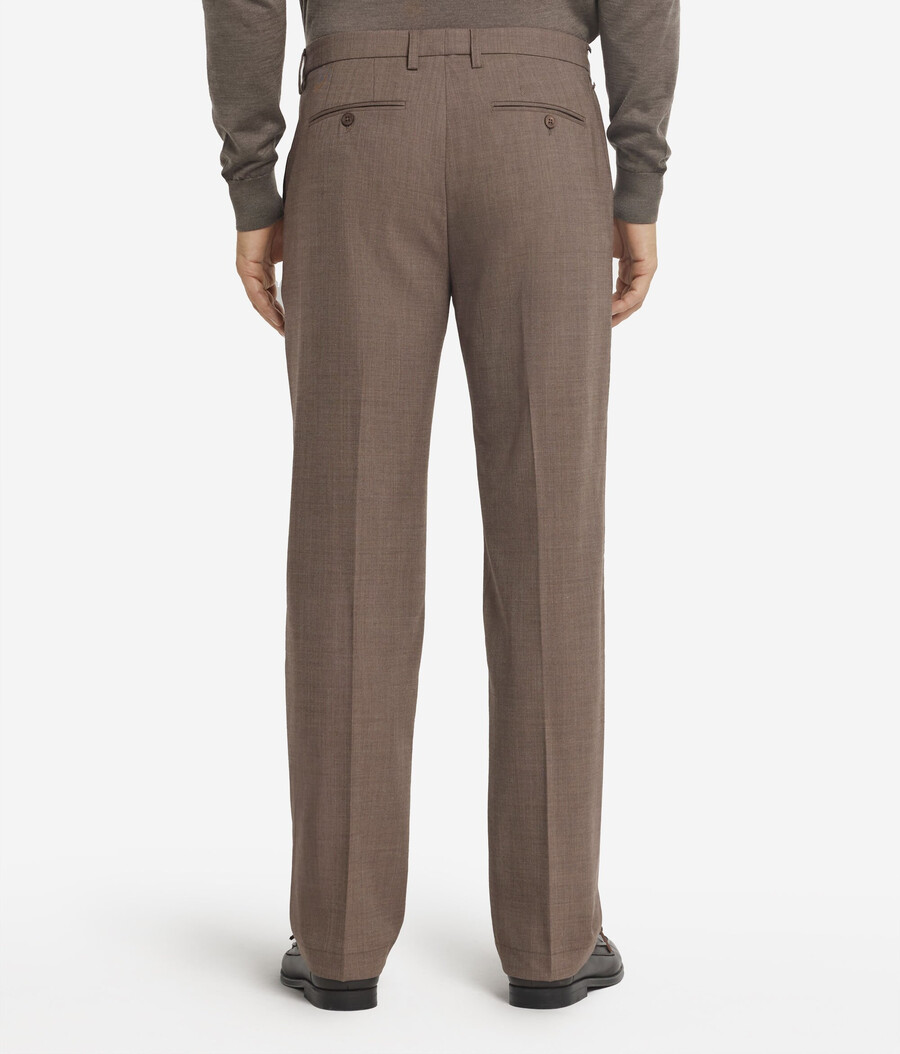 pantaloni chino in lana