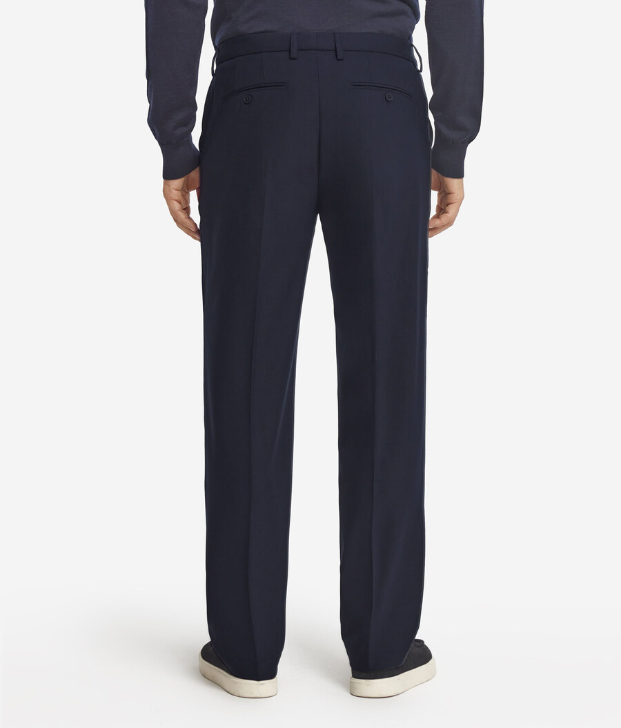 pantaloni chino in lana