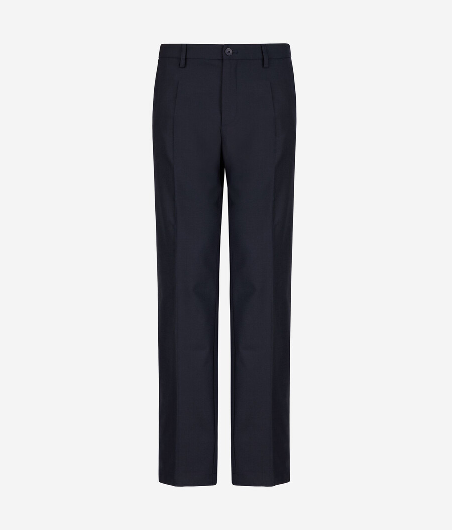 pantaloni chino in lana