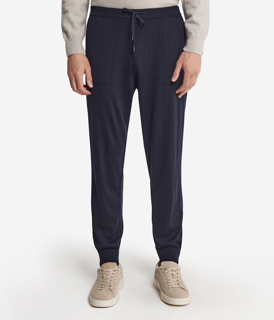 pantaloni in cashmere ultrafine
