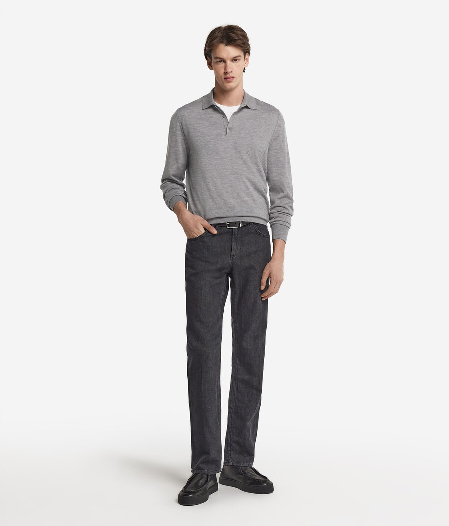 polo in cashmere ultrafine