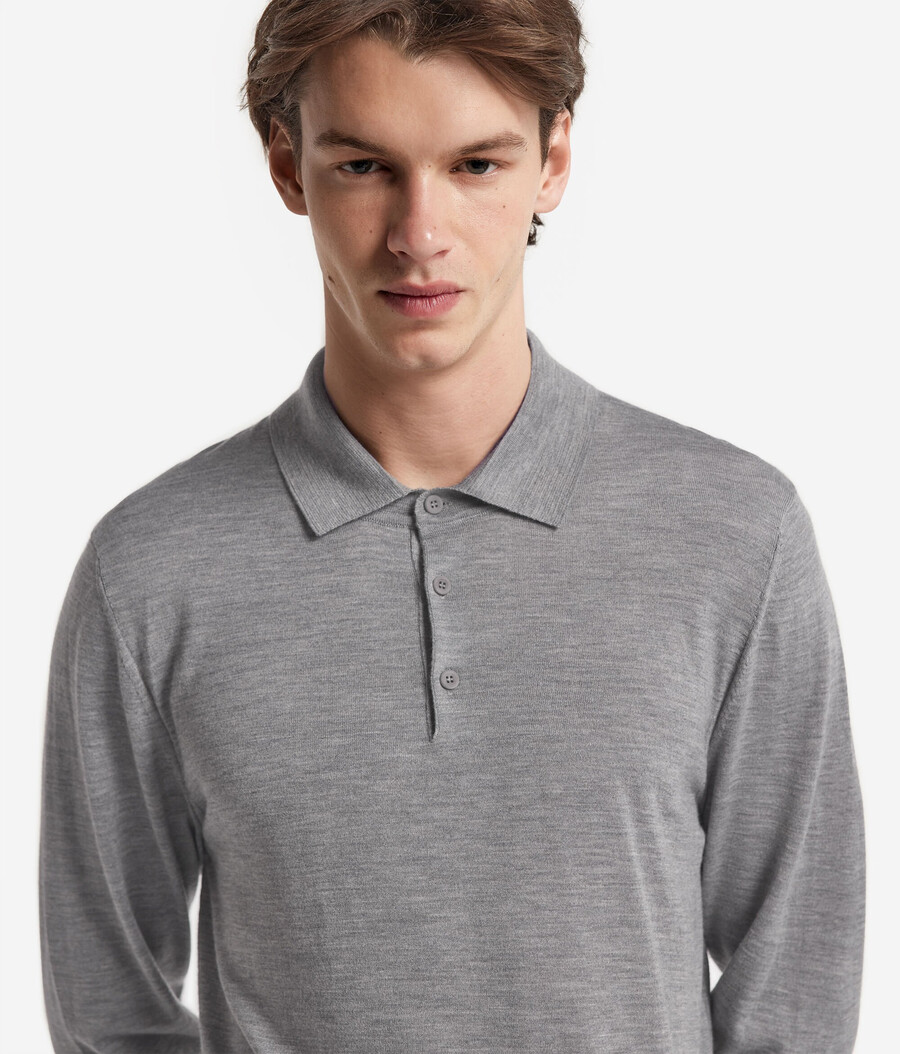 polo in cashmere ultrafine