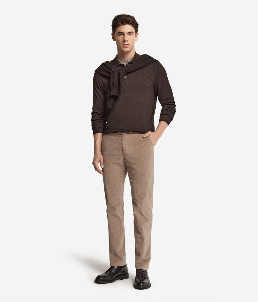 polo in cashmere ultrafine