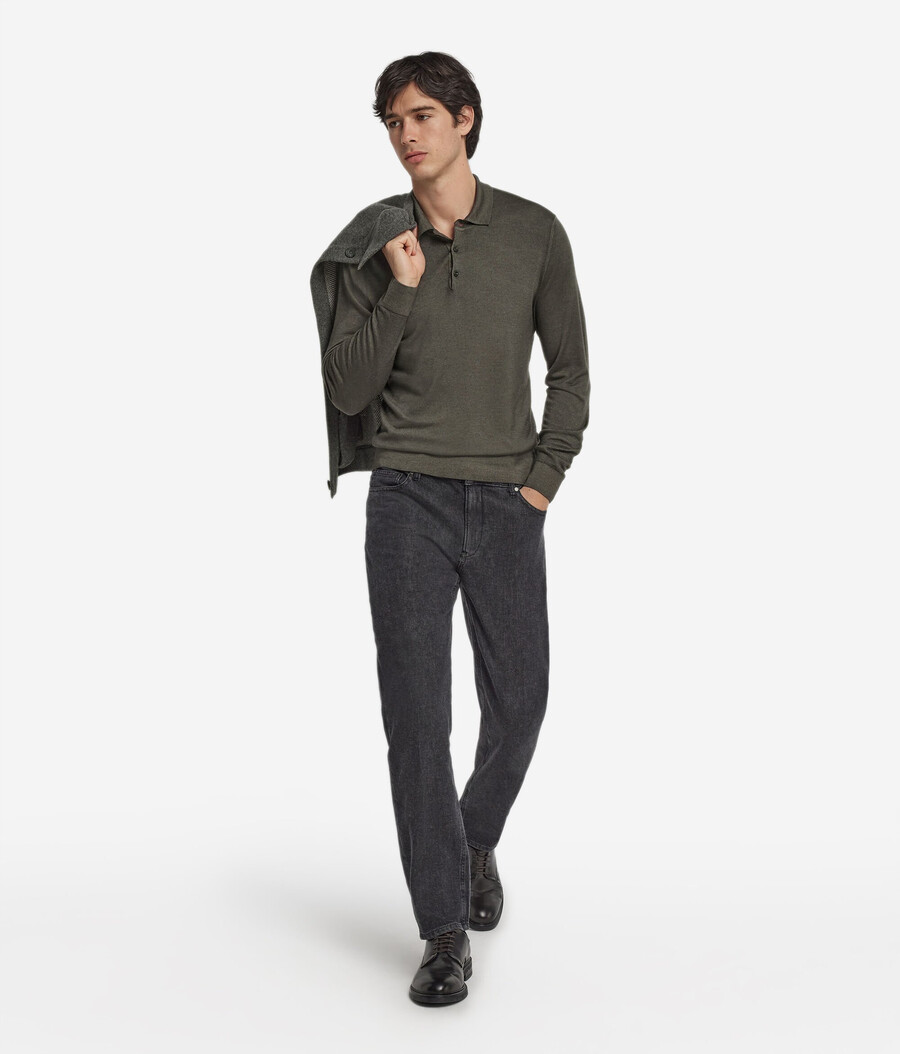 polo in cashmere ultrafine
