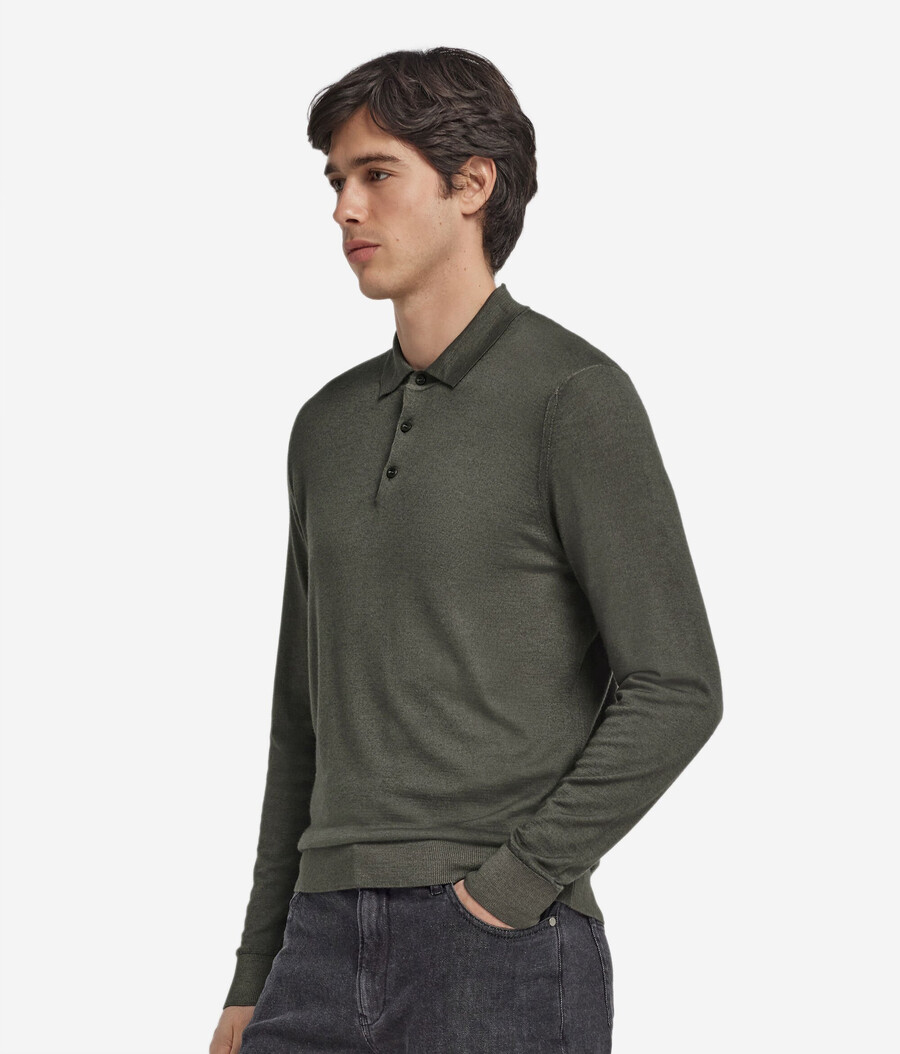 polo in cashmere ultrafine