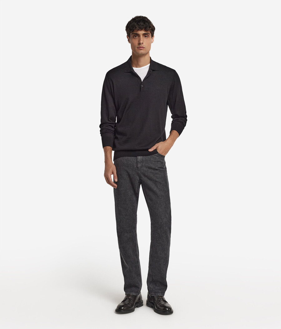 polo in cashmere ultrafine