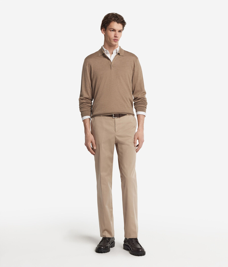 polo in cashmere ultrafine