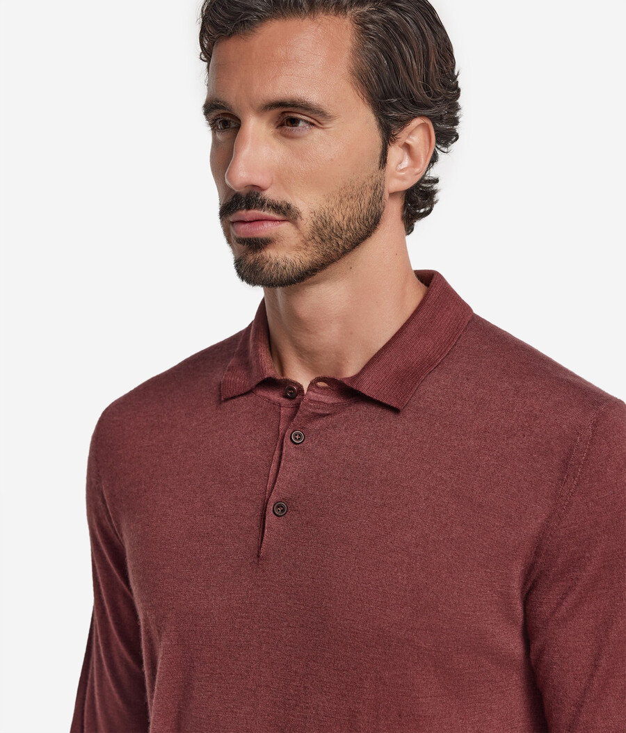 polo in cashmere ultrafine