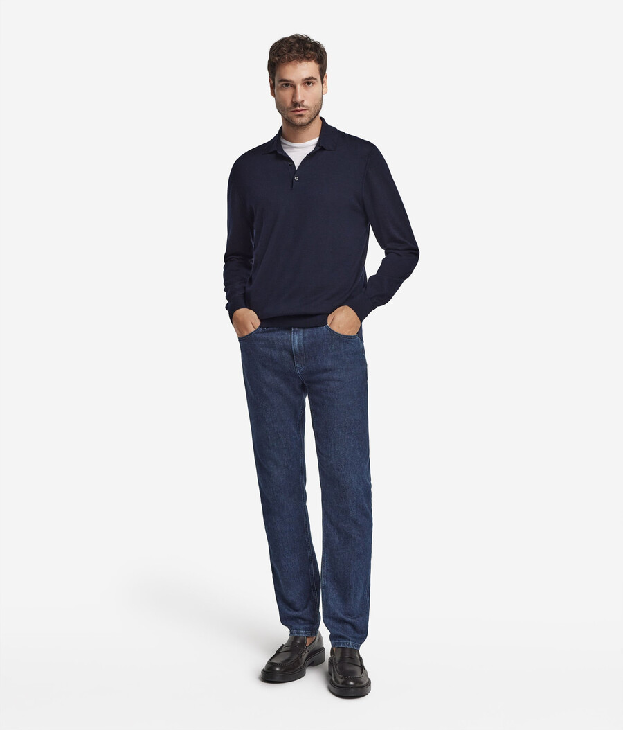 polo in cashmere ultrafine