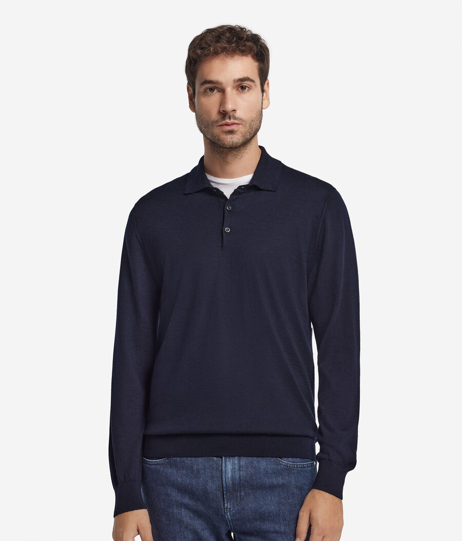 polo in cashmere ultrafine