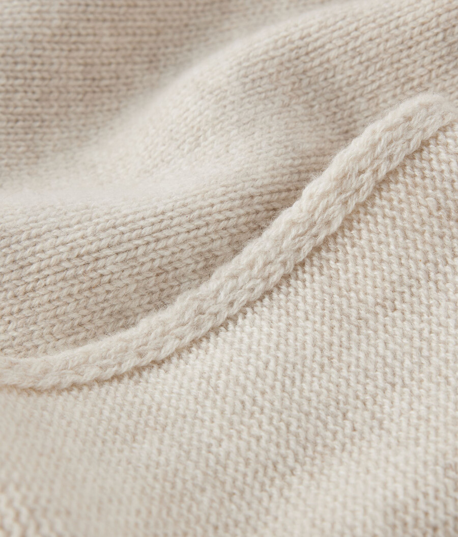 sciarpa con cappuccio in cashmere ultra morbido