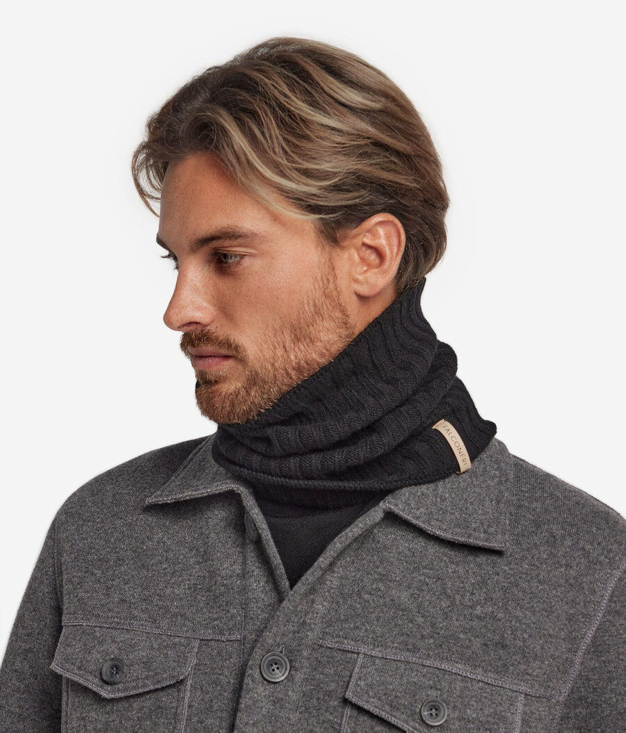 scaldacollo in cashmere ultra morbido a coste