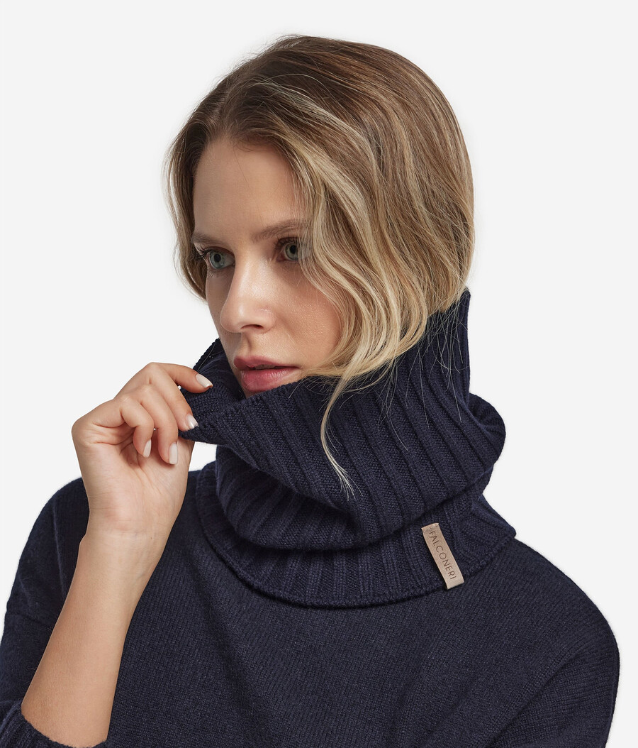 scaldacollo in cashmere ultra morbido a coste
