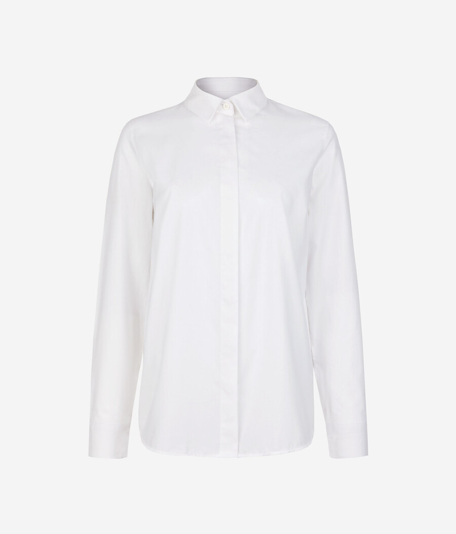 camicia in cotone cashmere