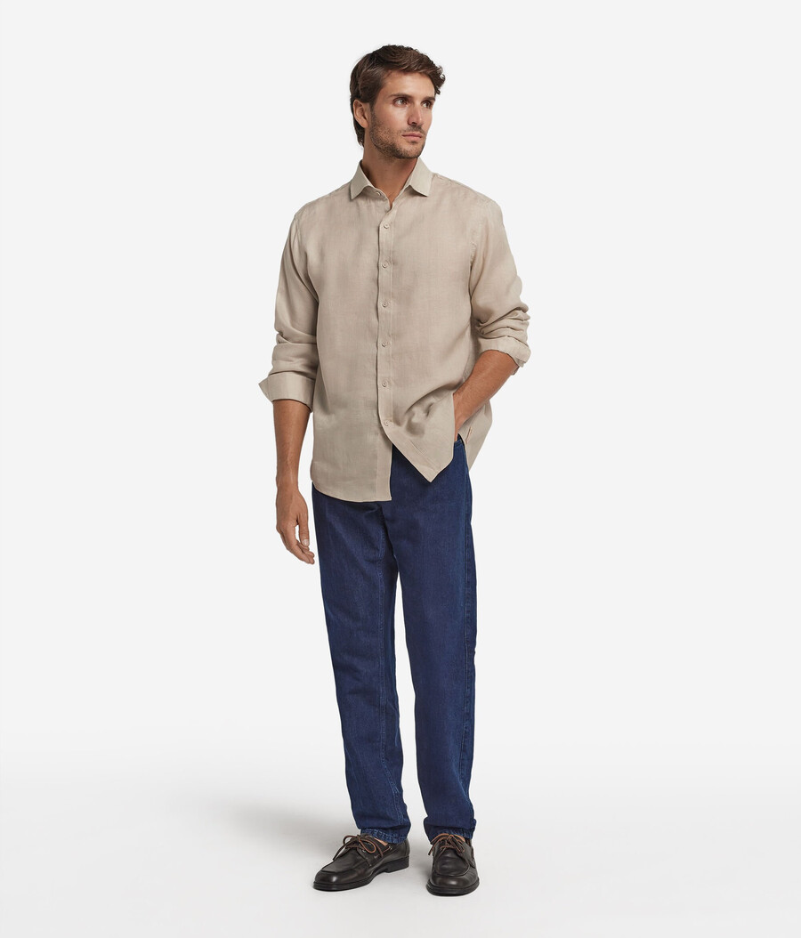 camicia di lino