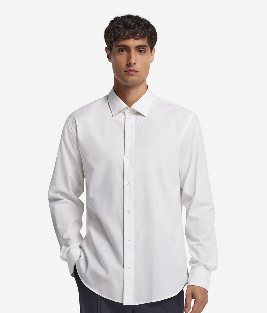 camicia in cotone cashmere
