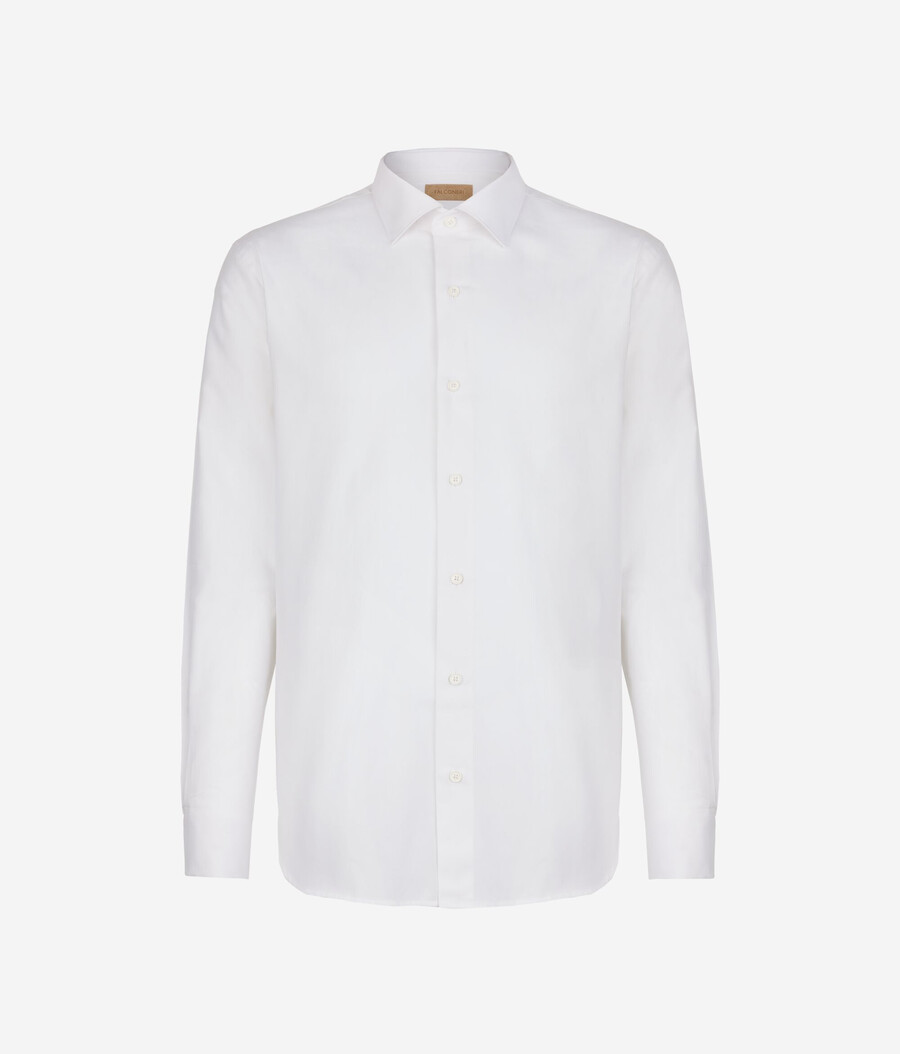 camicia in cotone cashmere