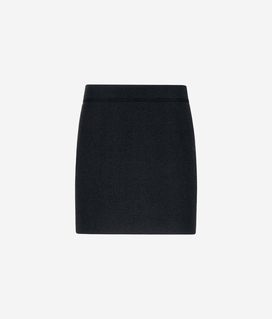 gonna reversibile in cashmere ultrafine