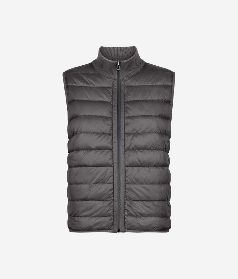 gilet reversibile in cashmere