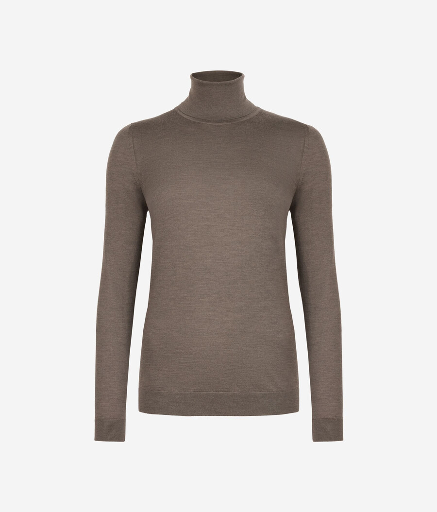 maglione a collo alto in cashmere ultrafine