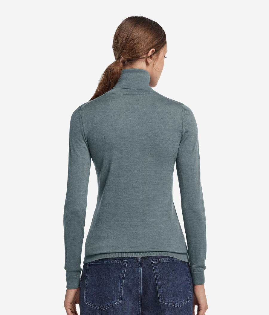 maglione a collo alto in cashmere ultrafine