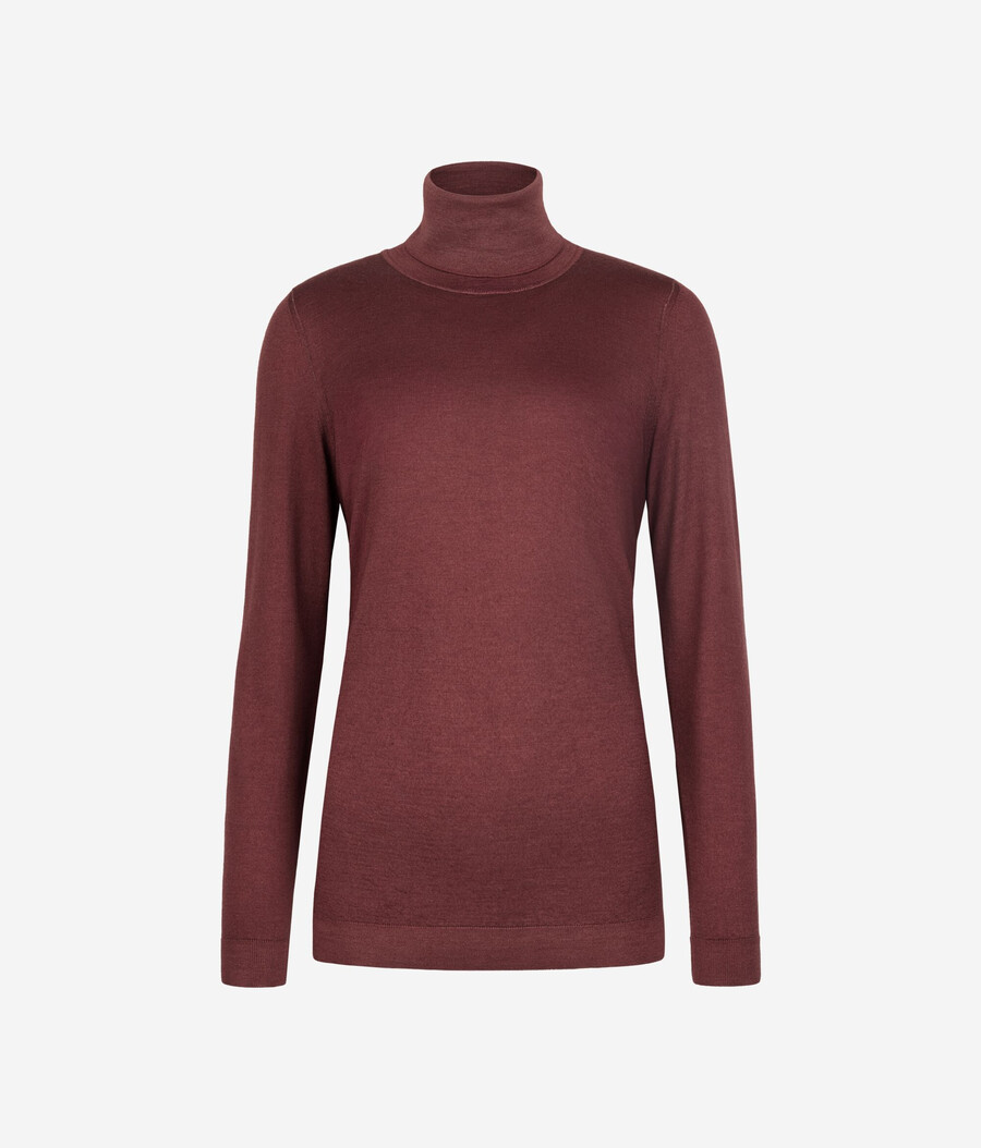 maglione a collo alto in cashmere ultrafine