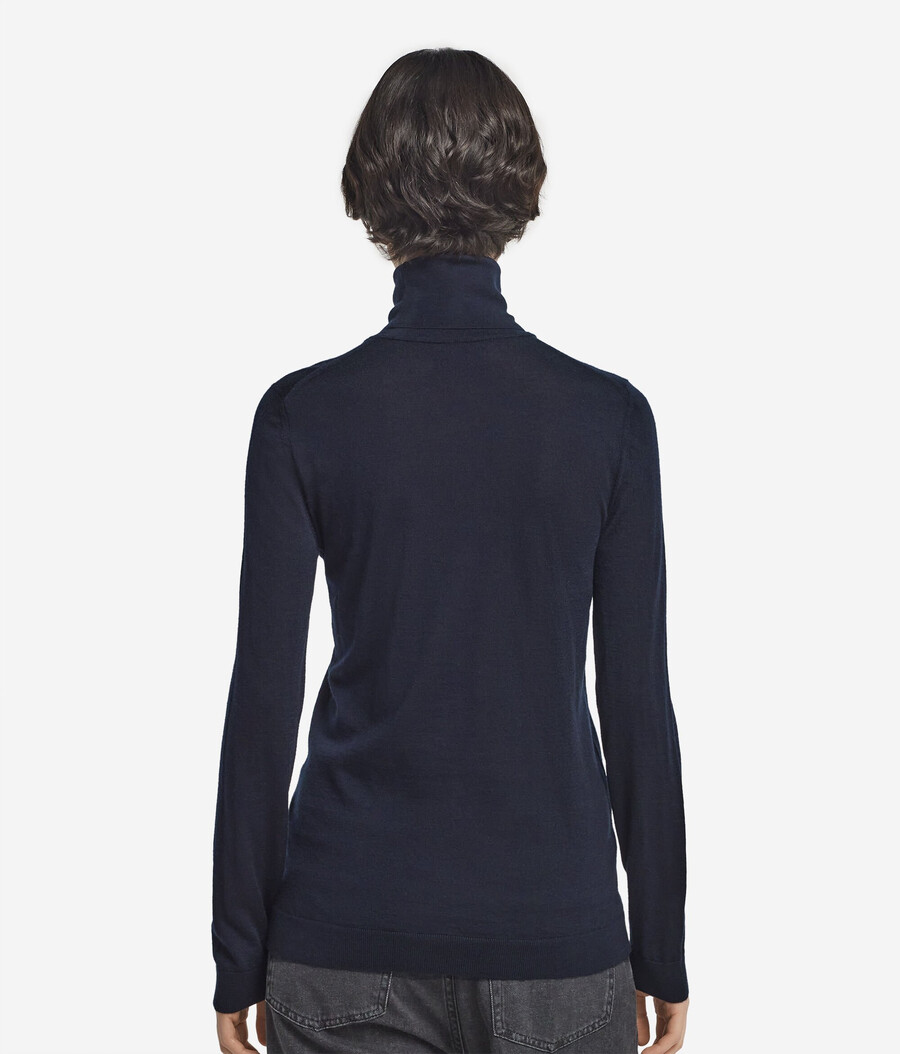 maglione a collo alto in cashmere ultrafine