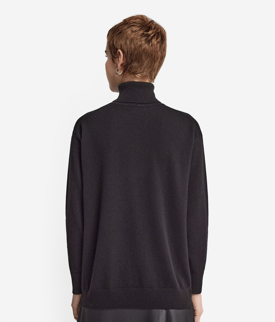 dolcevita in cashmere con strass