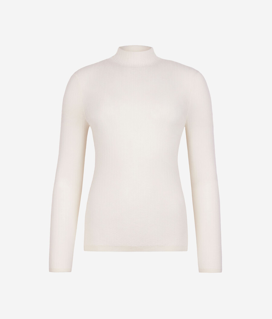 dolcevita in cashmere ultrafine a coste