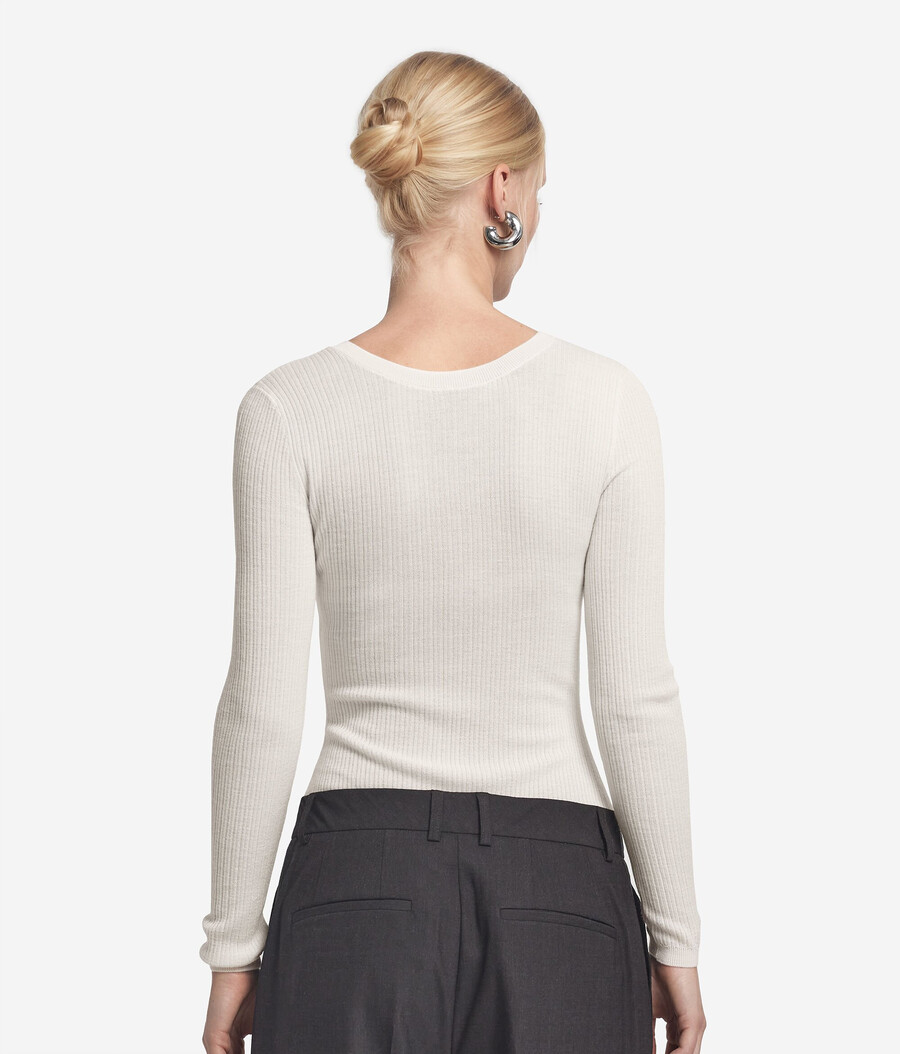 body in cashmere ultrafine a coste