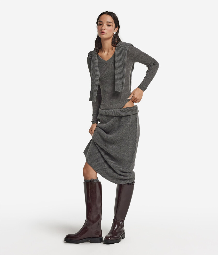 body in cashmere ultrafine a coste