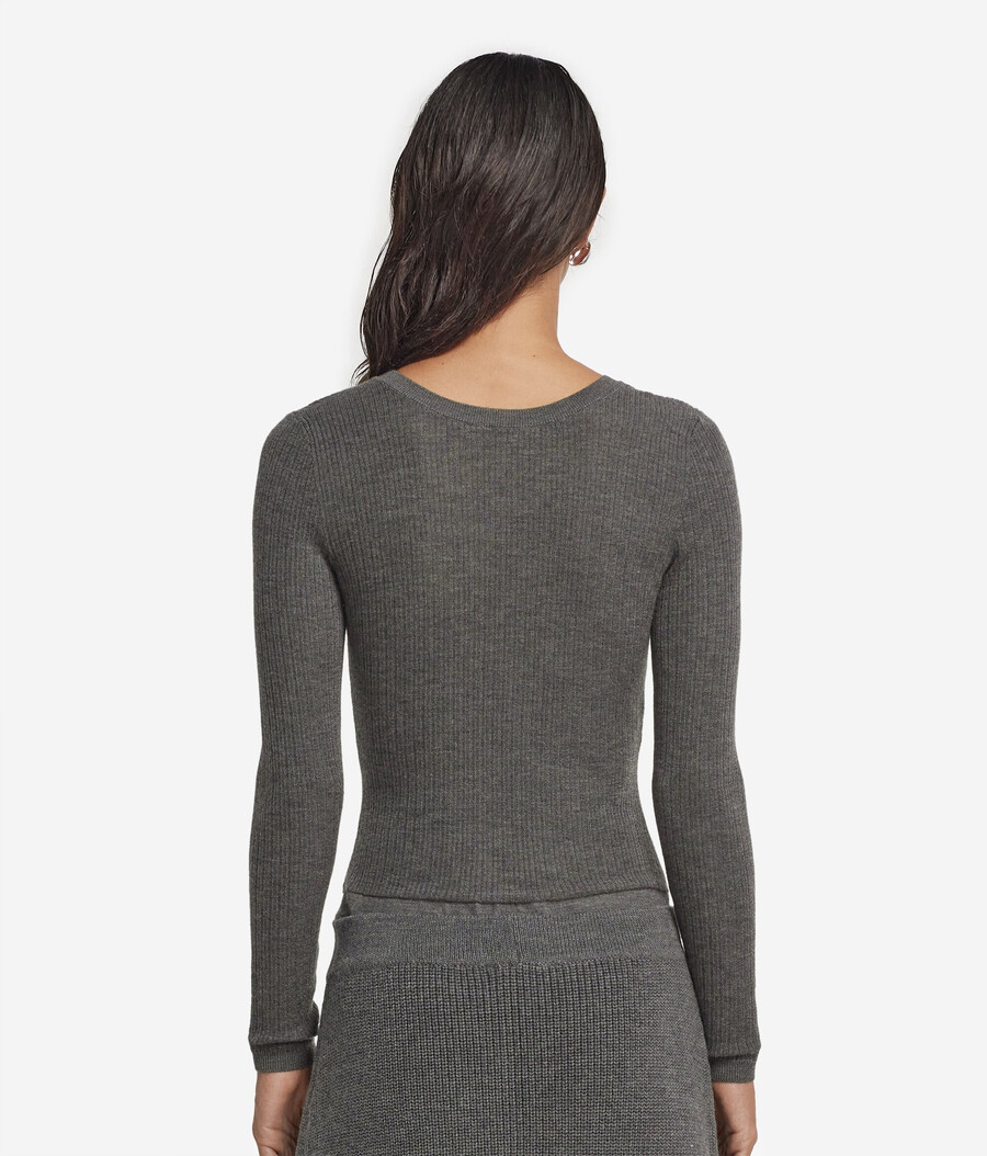 body in cashmere ultrafine a coste