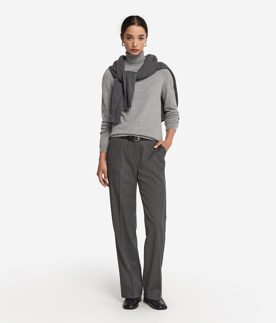 maglione a collo alto in cashmere ultra morbido